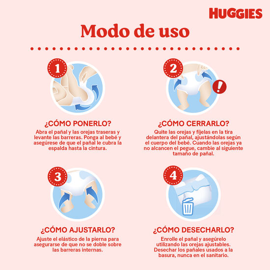 Pañales Huggies Natural Care Etapa 5/XXG 50uds